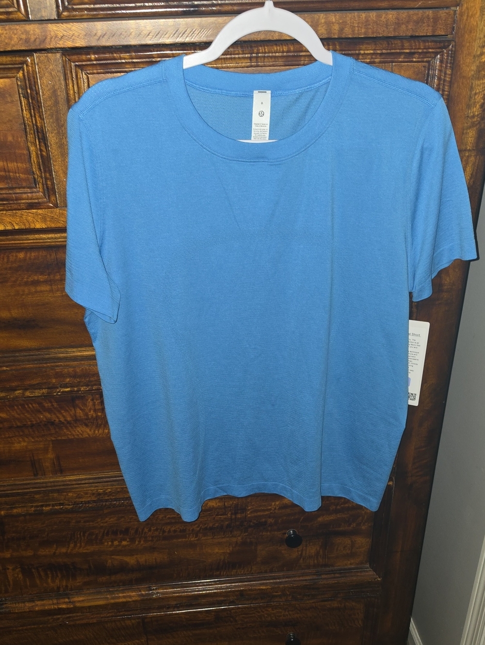 Lululemon Swiftly Relaxed Short Sleeve! Nwts Sz 6, Ocean Wave!
